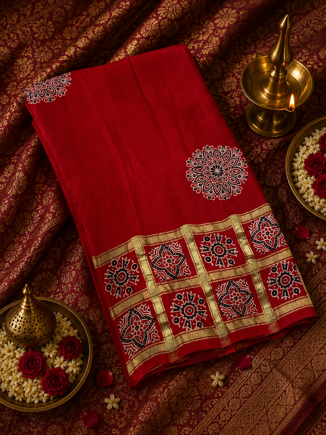Premium Gajji Modal Silk Saree