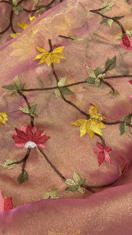 Premium tissue organza saree