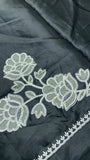 Premium Soft Organza Saree With Embroidery - 902677