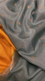 Pure Mix Mysore Crepe Silk Saree