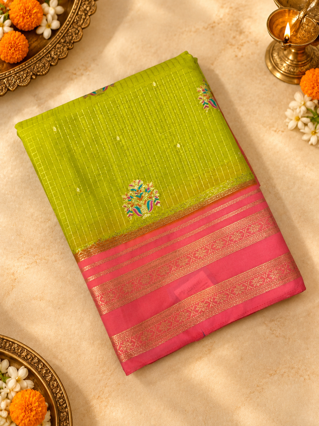 Premium Crepe Semi Mysore Silk Saree -902554