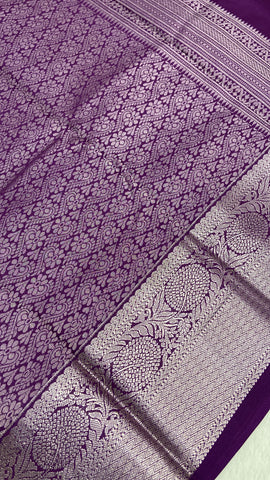 Mini kanchi Silk Saree