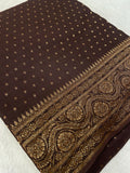 Premium Georgette Saree with Coco Zari Work