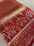 Premium Bridal Semi Tissue Silk Saree - 902694
