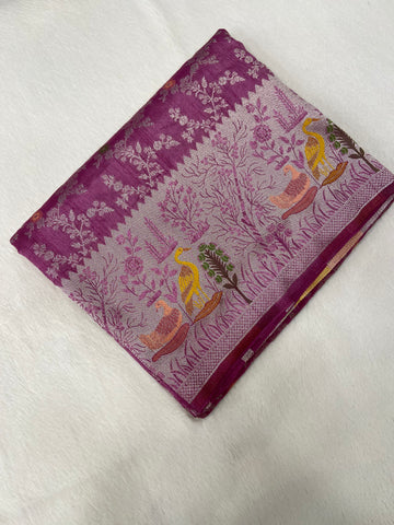 Premium Semi Mashru Silk Saree