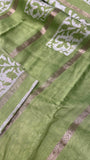 Linen Cotton Saree