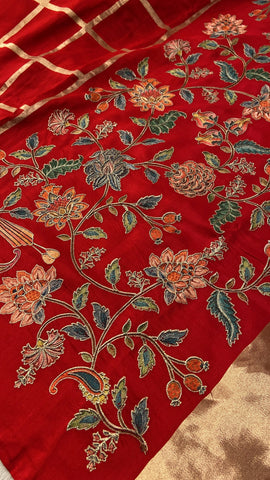 Premium Viscose Banarasi Saree With Work❤️