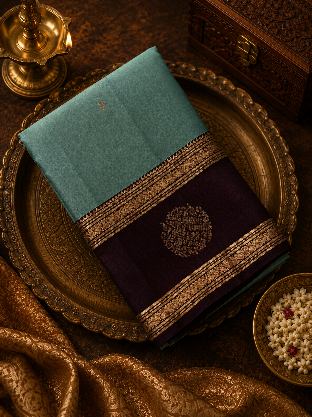 Pure Kanjeevaram Silk Saree
