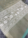 Premium Organza Saree With Thread Work