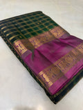 Pure Kanjeevaram Silk Saree- Silk mark certified