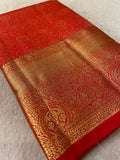 Premium Bridal Semi Kanchipuram Silk Saree -RF1320