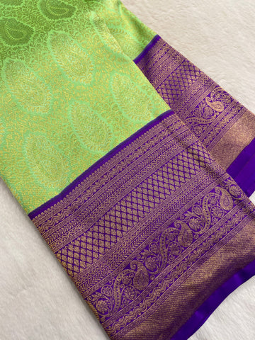 Pure Kanjeevaram Silk Mark Certified Saree