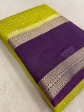 Premium Semi Chanderi Saree - 902438