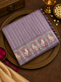 Pure Tassar Saree With Embroidery - 901984