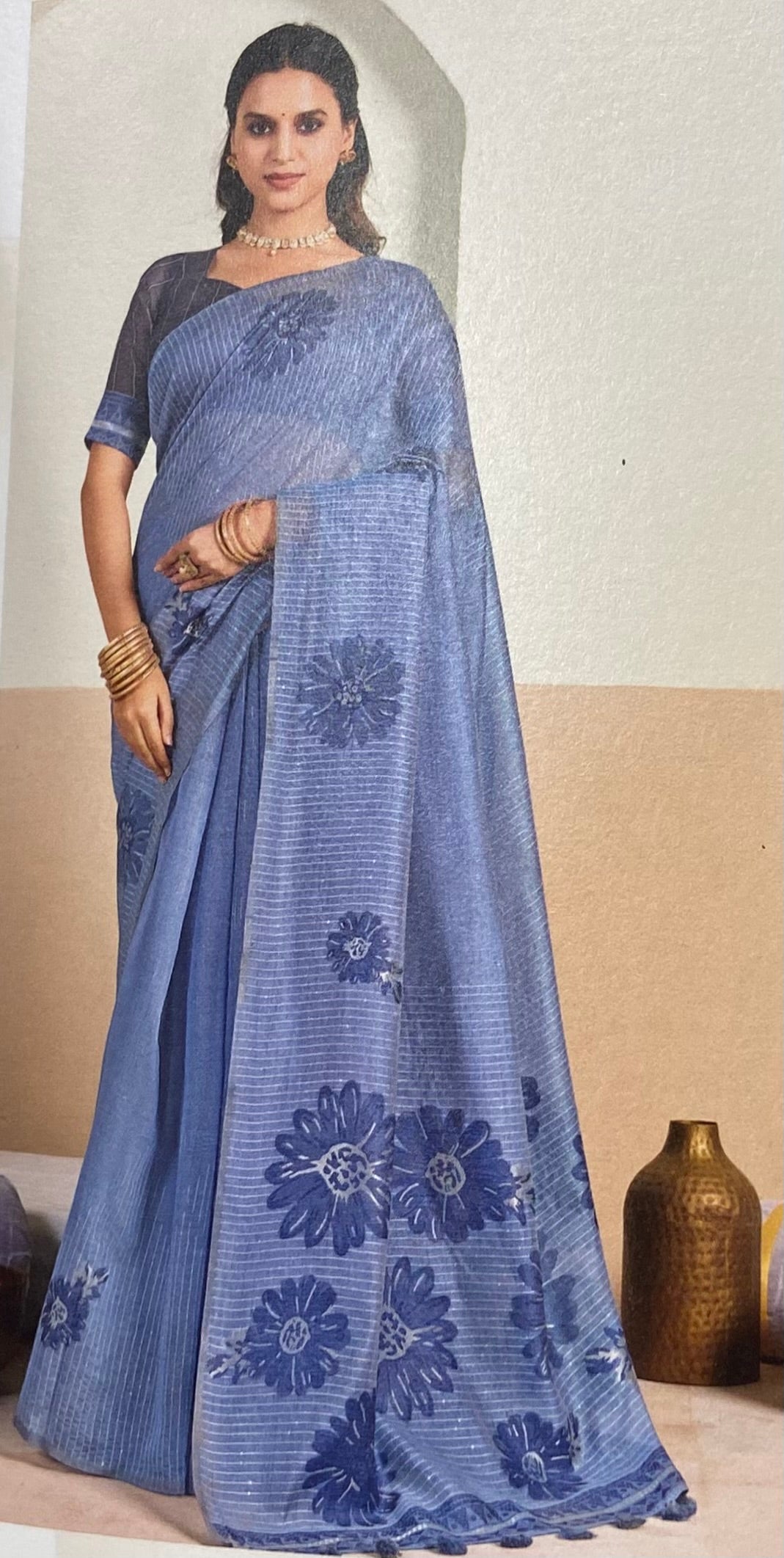 Premium Mal Cotton Saree