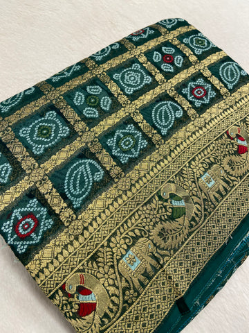 Premium Viscose Bandhini saree