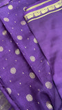 Premium semi mysore crepe silk saree