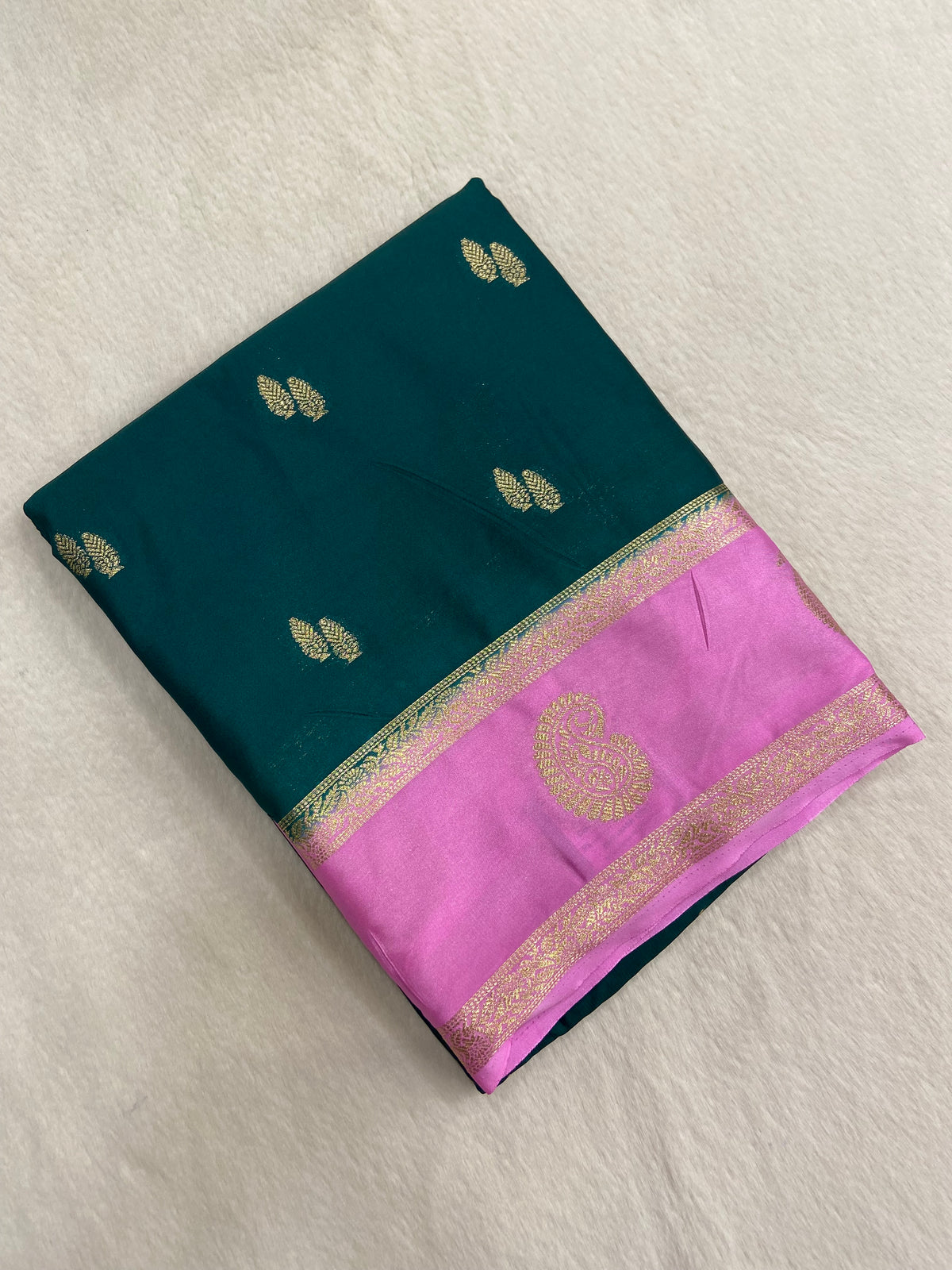 Semi Mysore Silk Saree✨