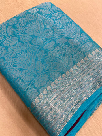 Premium Prestige Silk Saree🩵