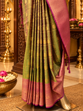 Premium Mini Kanchi Soft Silk Saree - 902835