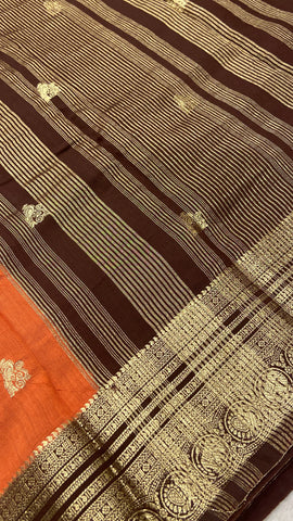 Premium Semi Chanderi Saree-900909
