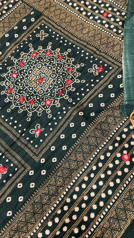 Premium Semi Gajji Modal Silk Saree 🩷