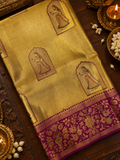 Pure Kanjeevaram Silk mark Certified Saree- PGLD