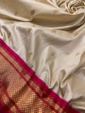Premium Quality Semi Paithani Silk Saree - 902474