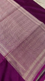 Premium Banarasi Crepe Satin Silk Saree -902860