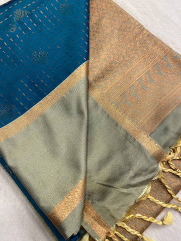 Premium Semi Soft Kanjeevaram Silk Saree