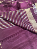 Pure semi Mashru Silk Saree