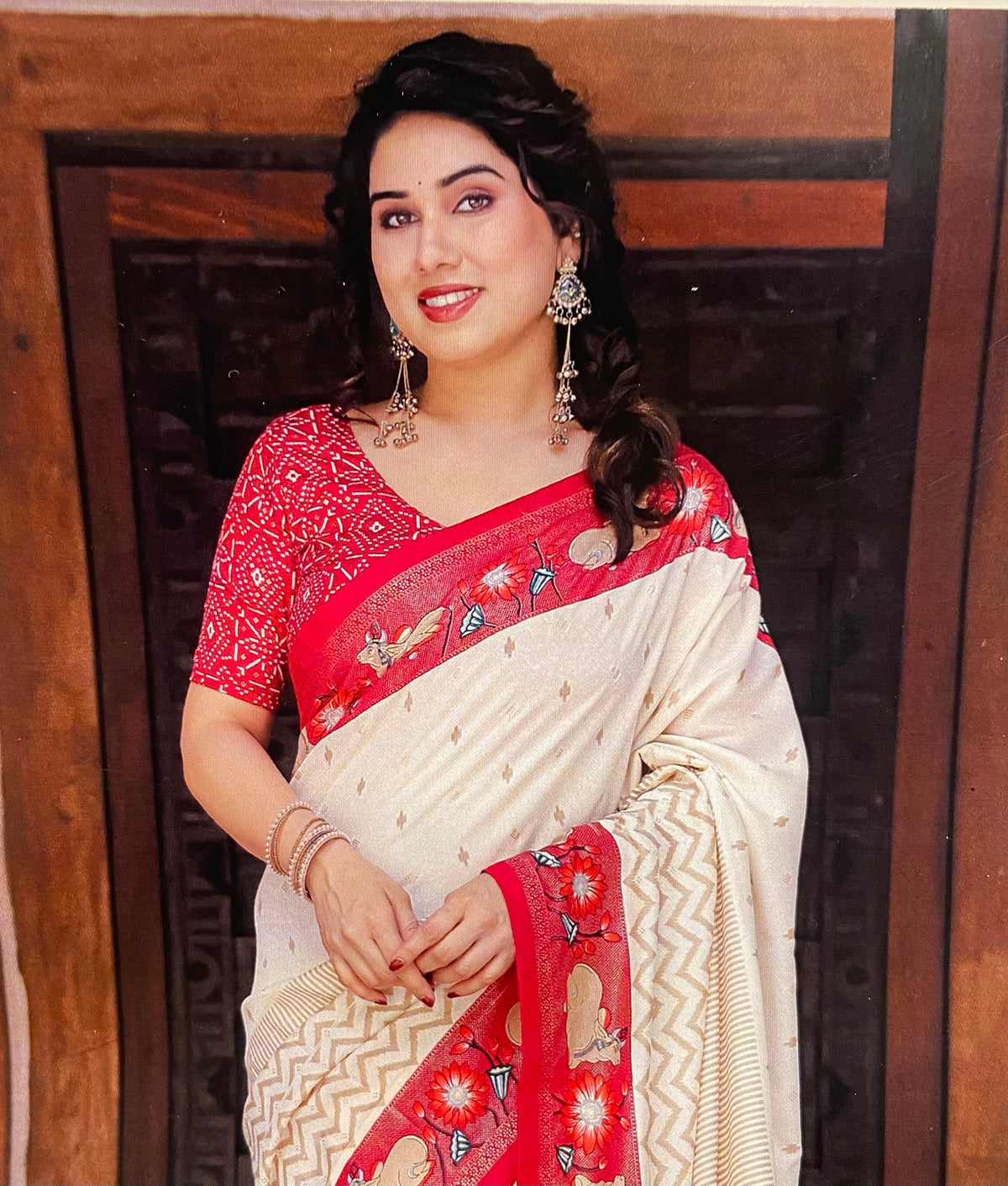 Premium Dola Silk Saree💗