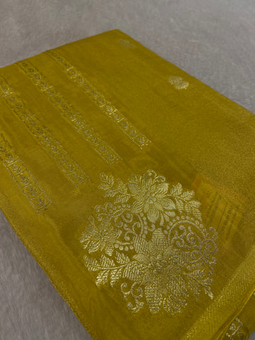 Pure Chinnon Saree
