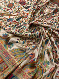 Premium Banarasi Crepe Kalamkari Saree