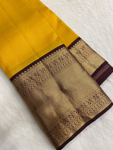 Pure Kanjeevaram silk mark certified saree