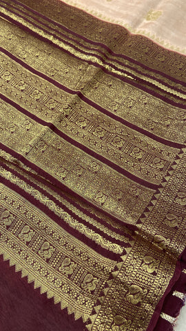 Premium Viscose Crepe Saree✨