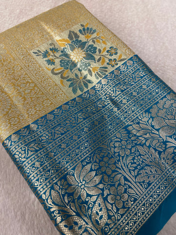 Bridal Semi Tissue Silk Saree