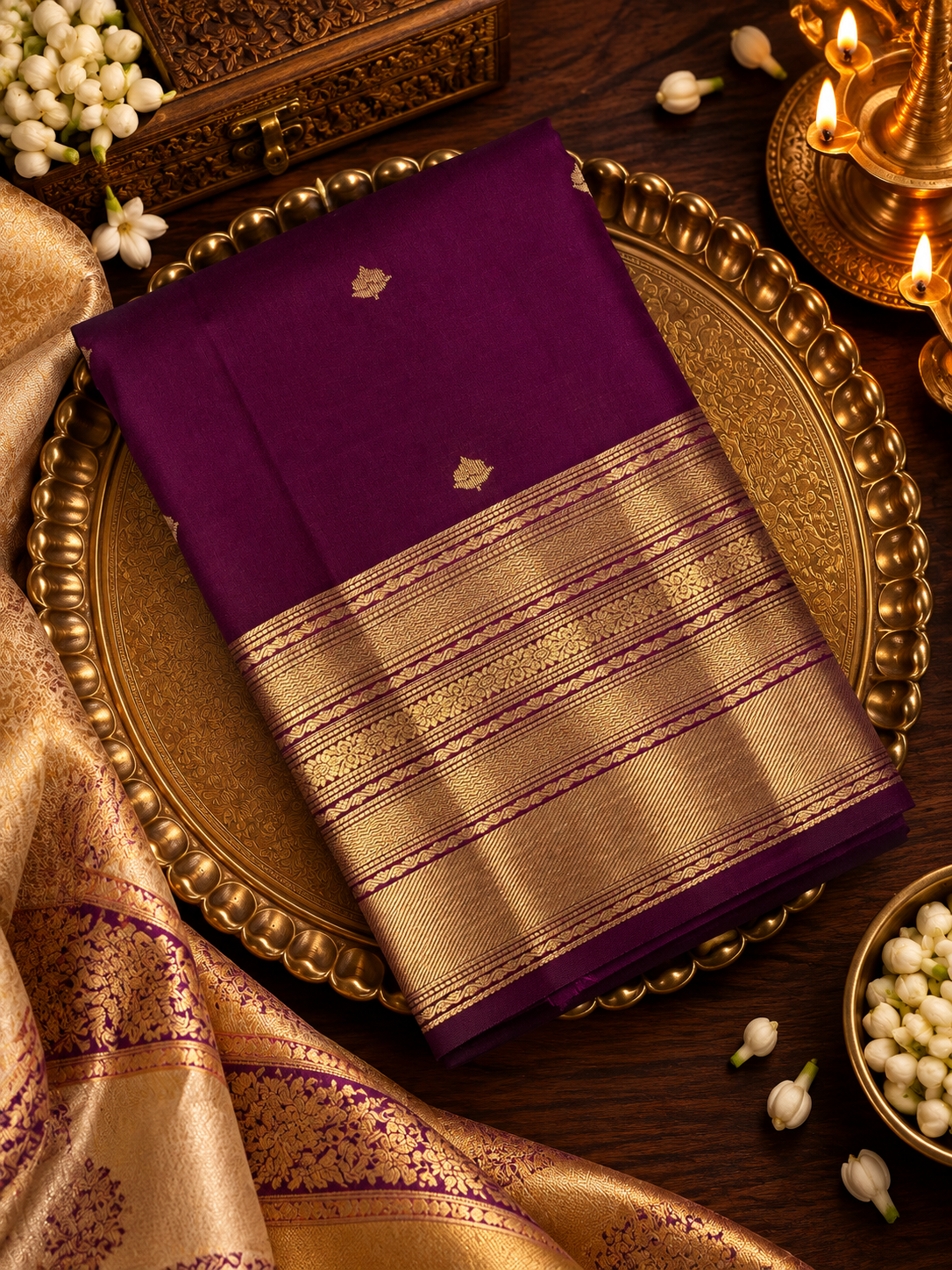 Pure Kanjeevaram Silk Saree-PS2322