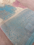 Premium Rangkat Crush Georgette Saree - 902055