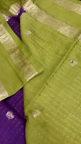Premium Semi Chanderi Saree