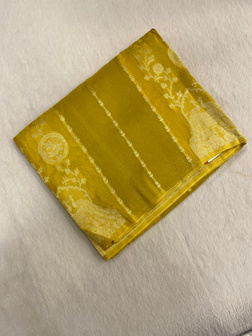 Pure Chinnon Saree