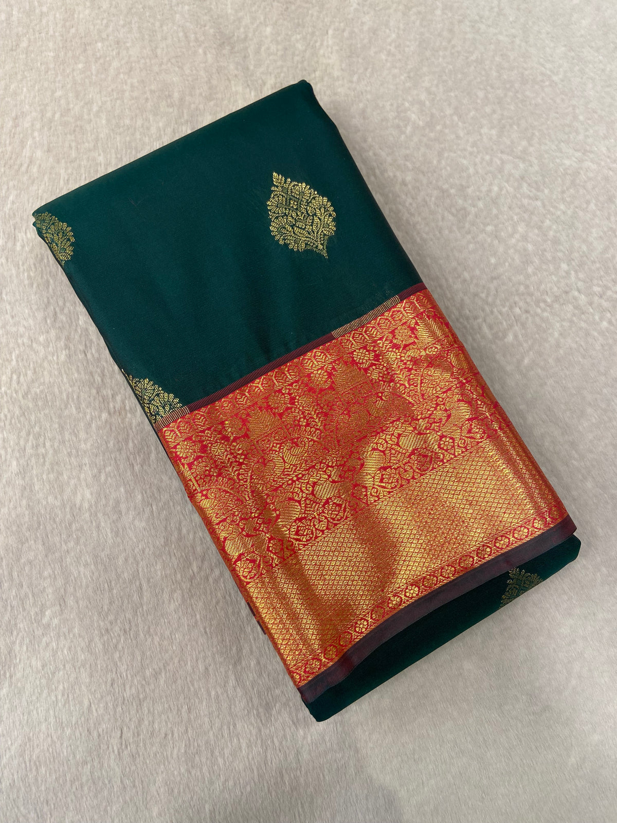 Half Mix Kanjeevaram Silk Saree