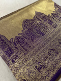 Premium Bridal Semi Tissue Kanjeevaram Silk Saree