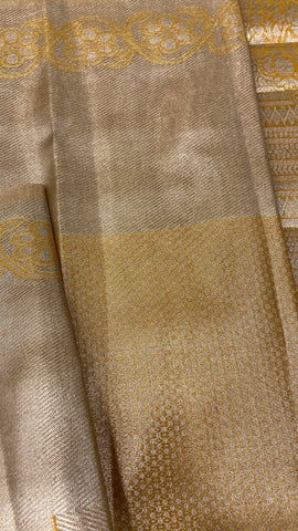 Bridal Semi Tissue Silk Saree