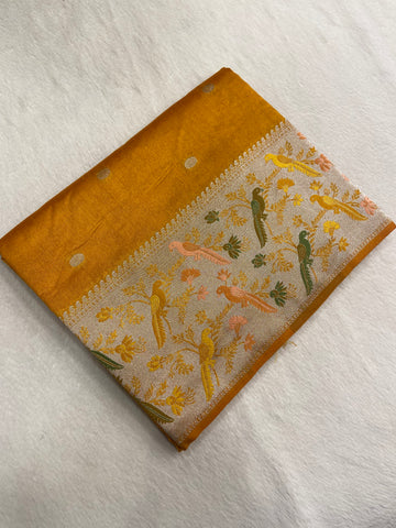 Premium Semi Mashru Silk Saree✨