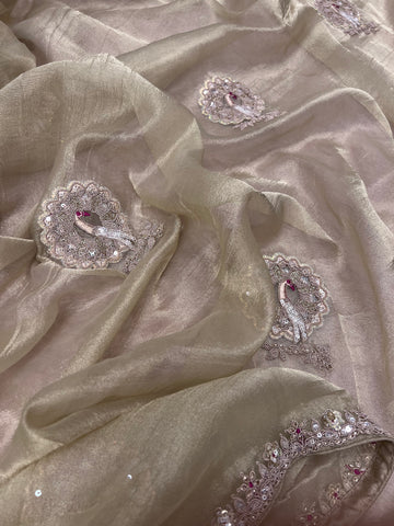 Designer Fancy Saree With Work