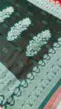 Pure Mix Chiffon Saree (Dark)- 902704