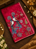 Premium Soft Chinnon Saree With Embroidery - 901982