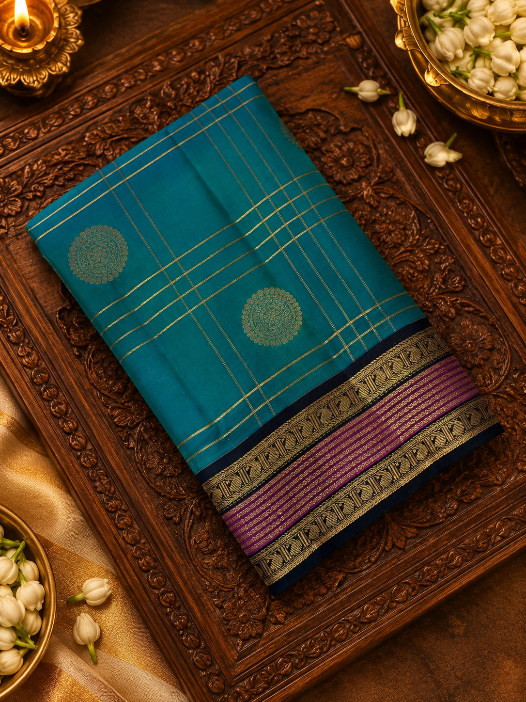 Pure Kanjeevaram Silk Saree- PS2485