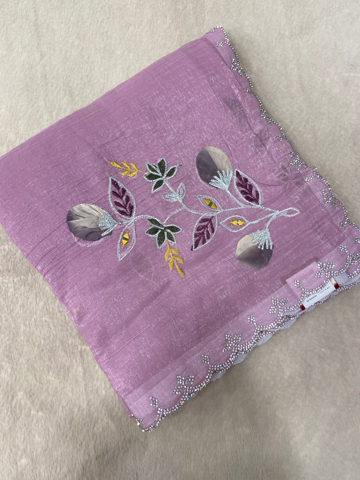 Premium Crush Organza Saree🩷